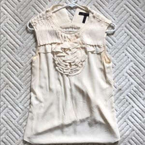 BCBG silk work blouse / tank!